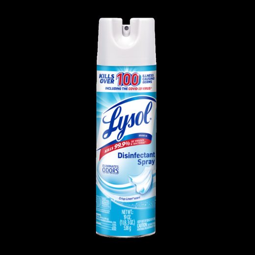 Lysol Disinfectant Spray Crisp Linen 19 oz