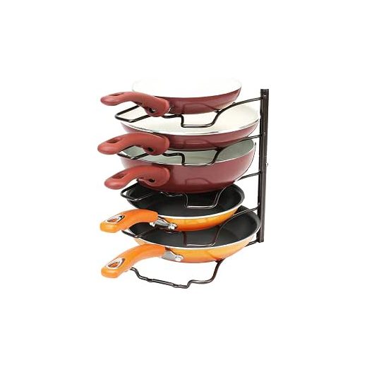 DecoBros Kitchen Cabinet Pantry Pan Organizer