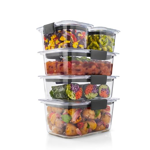 Rubbermaid Brilliance 10-Piece Food Storage Set