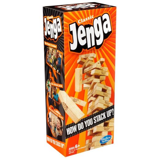 Hasbro Gaming Jenga Classic Block Game