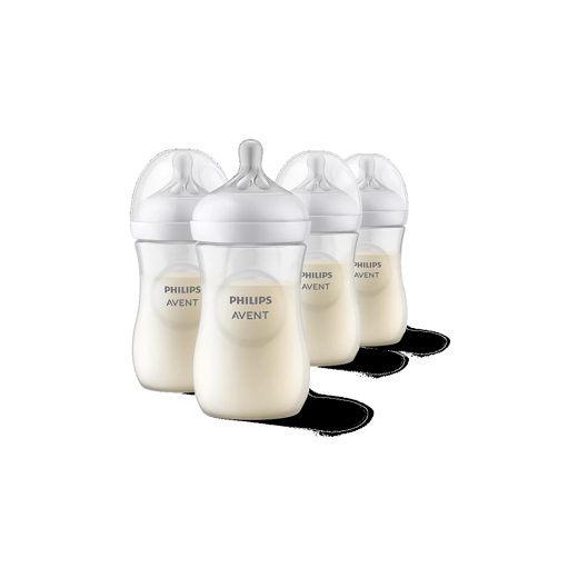Philips Avent Natural Response Baby Bottle 9 oz, 4 pk