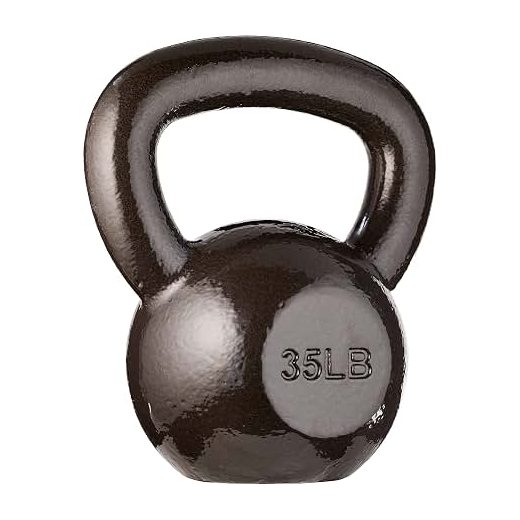 Amazon Basics Cast Iron Kettlebell 25 lb