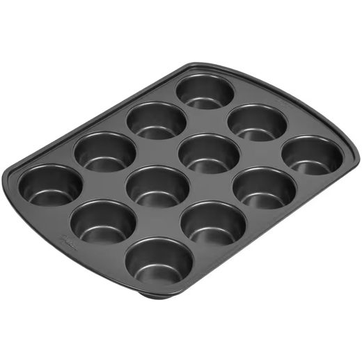 Wilton Perfect Results Nonstick 12-Cup Muffin Pan