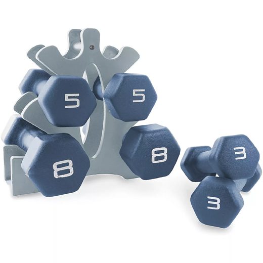 CAP Barbell Neoprene Coated Dumbbell Set 32 lb