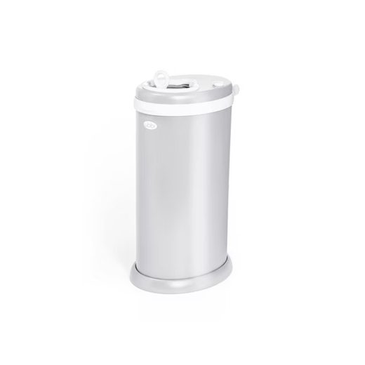 Ubbi Steel Diaper Pail, Gray