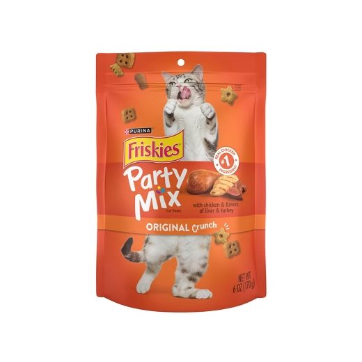 Friskies Party Mix Original Crunch Cat Treats 20 oz