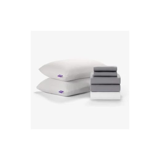 Purple Harmony Pillow, Standard