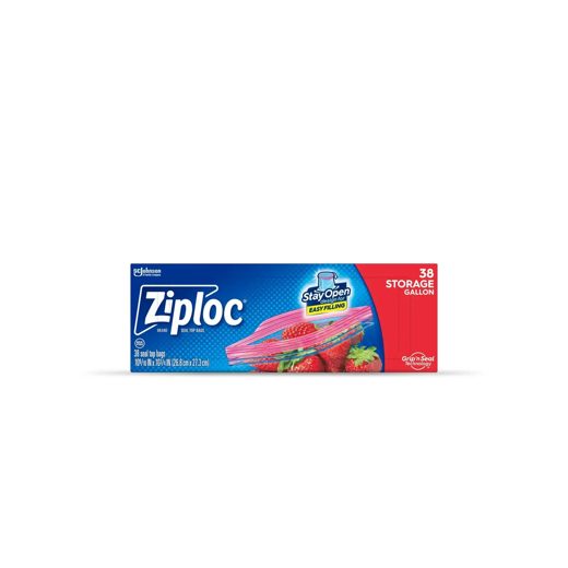 Ziploc Gallon Storage Bags, 75 ct