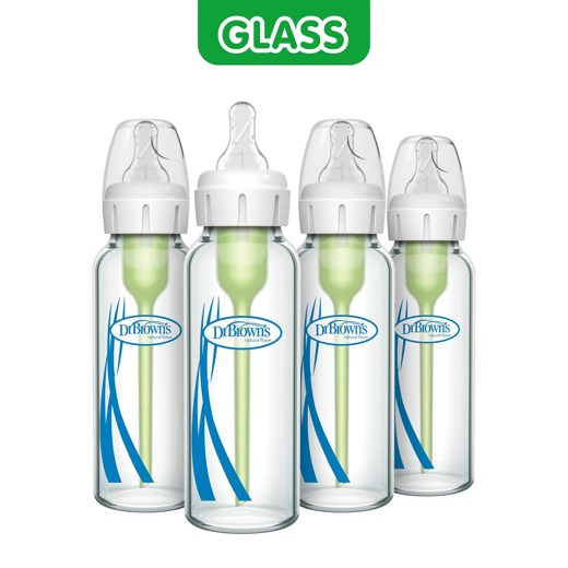 Dr. Brown's Options+ Anti-Colic Bottles 8 oz, 4 pk