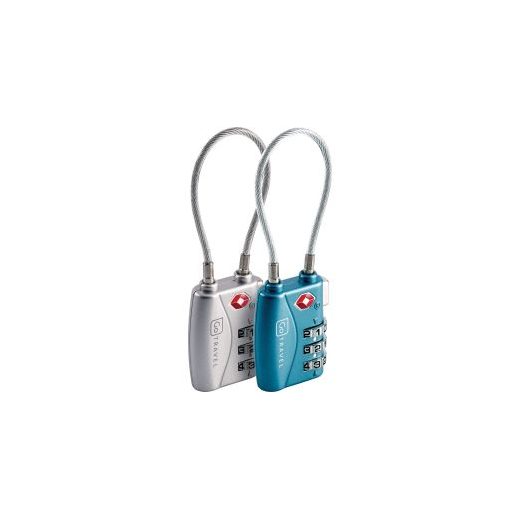 Go Travel TSA Approved Combination Lock, 2 pk