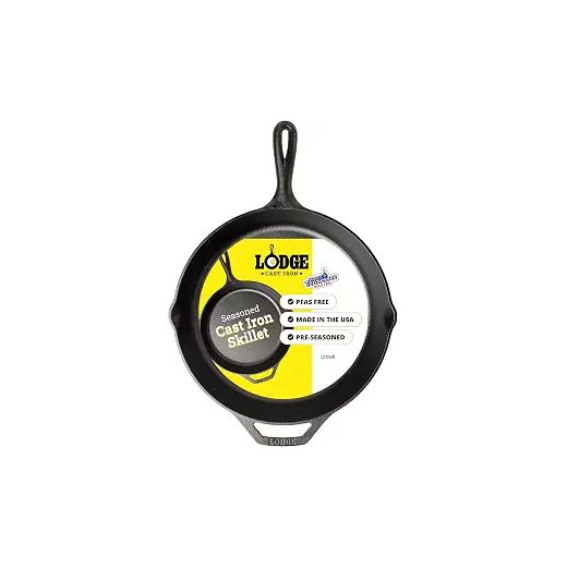 Lodge Pre-Seasoned Cast Iron Skillet 12in