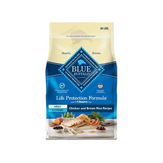 Blue Buffalo Life Protection Adult Chicken Dog Food 30 lb