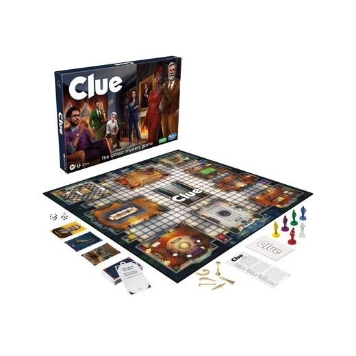 Hasbro Gaming Clue Classic Mystery Game