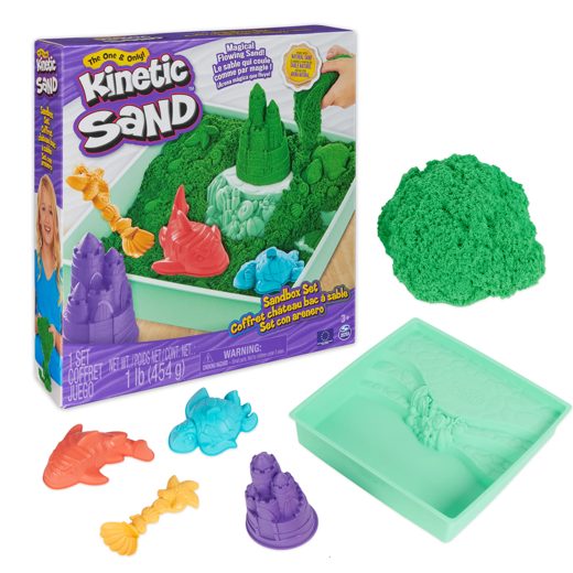 Spin Master Kinetic Sand Sandbox Set