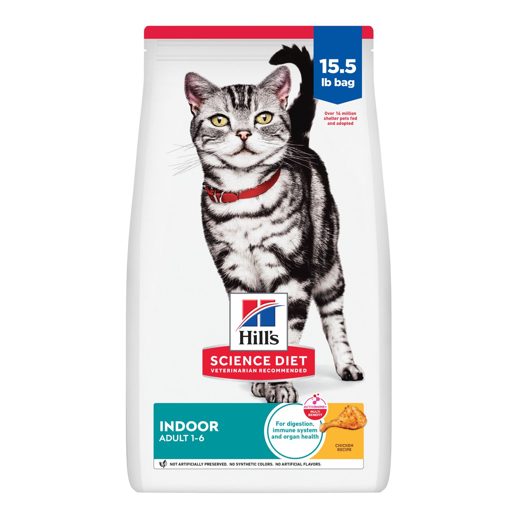 Hill's Science Diet Adult Indoor Cat Food 15.5 lb