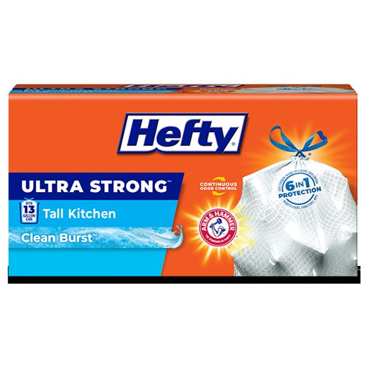 Hefty Ultra Strong Tall Trash Bags, 80 ct